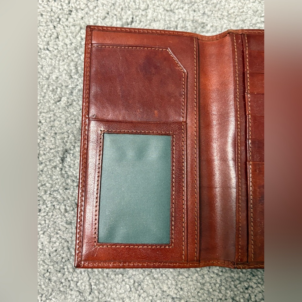 Breast Coat Pocket wallet 100% leather made in Italy - Picture 7 of 12